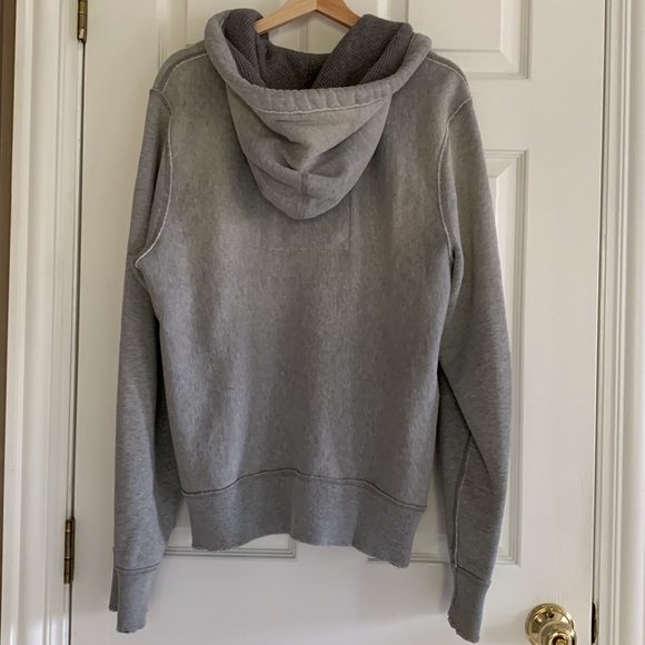 Abercrombie & Fitch Mens Grey Zip Up Hoodie - Picture 9 of 14